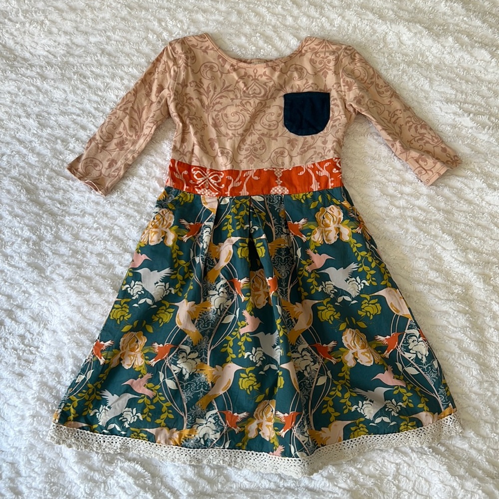 Girls Persnickety Size 7 Dress